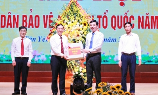 Xã Tân Yên tổ chức điểm Ngày hội toàn dân bảo vệ an ninh Tổ quốc